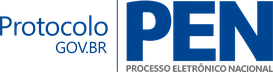 logomarca do Protocolo GOV.BR do Processo eletrônico Nacional (PEN)
