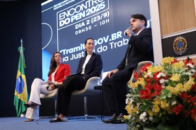 Palestra: Tramita GOV.BR e CSJT: mais agilidade na Justiça do Trabalho - abertura