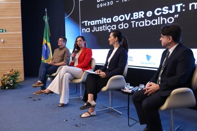 Palestra Tramita GOV.BR e CSJT: mais agilidade na Justiça do Trabalho