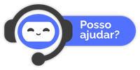Icone de robô com fone para chatbot da central de atendimento