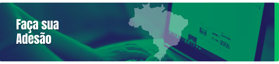 Banner azul com verde com chamada "FAÇA SUA ADESÃO" ao ProPEN que leva a link com orientações e passos