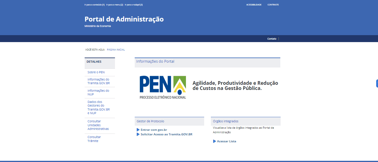 Atualizações no Portal de Administração do Tramita