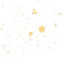 Ilustração de respingos de aquarela amarelo