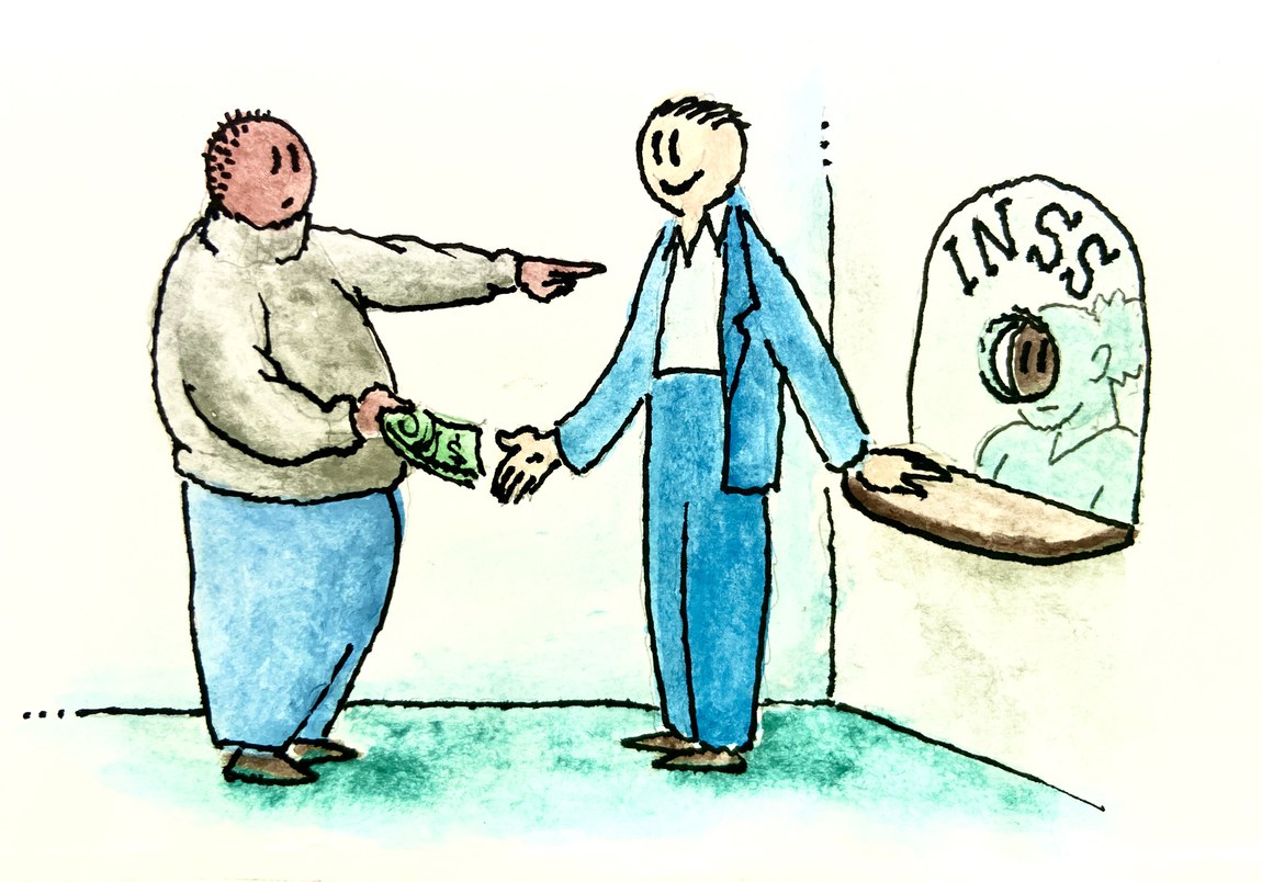 Imagem ilustrativa do projeto INSS