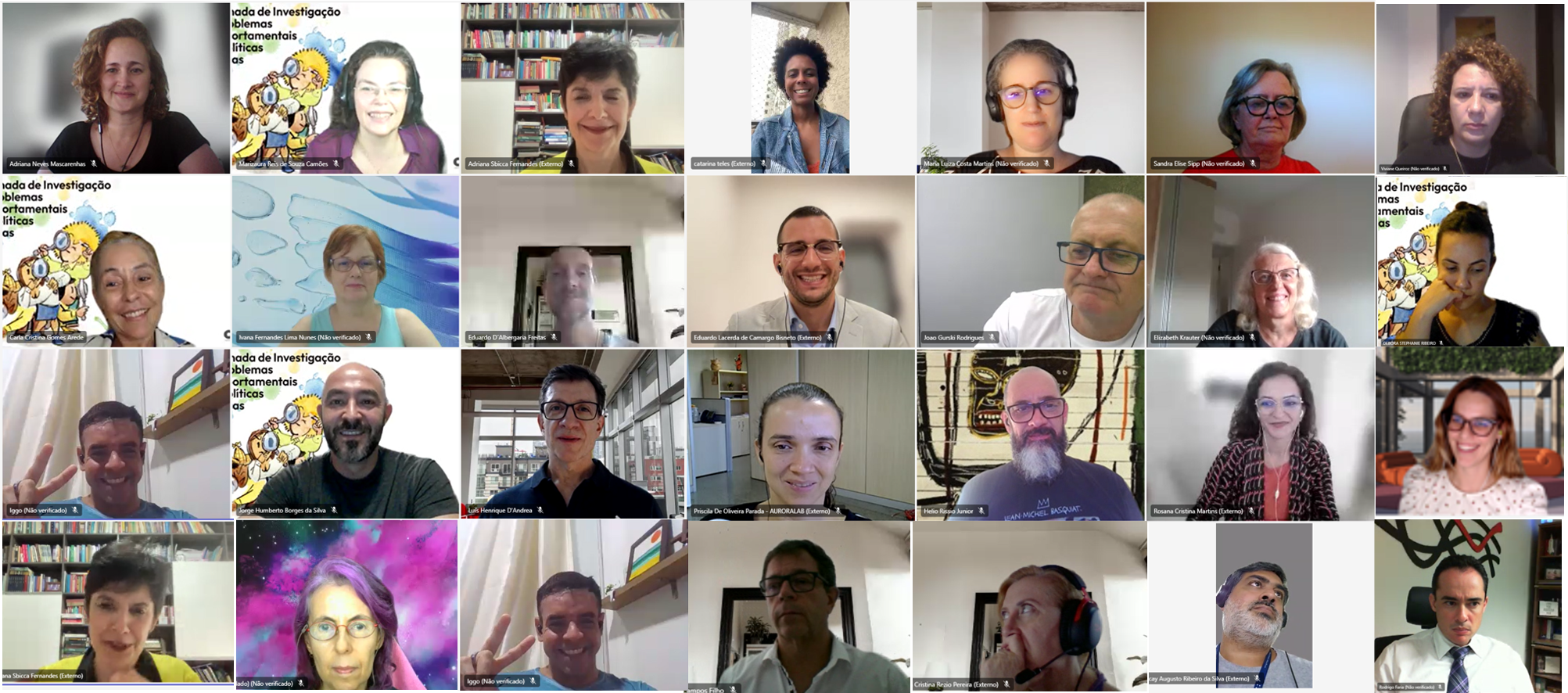 Participantes da 4ª reunião da CINCONECTE