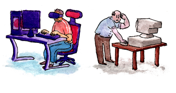 Diferentes perfis, diferentes barreiras