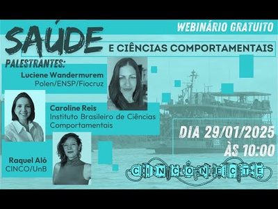 Webinar: Saúde e ciências comportamentais.