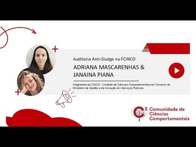 Live C3: FCINCO Mapeamento Anti-Sludge, com Adriana Mascarenhas & Janaina Piana