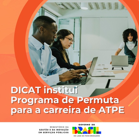 DICAT institui Programa de Permuta para ATPE