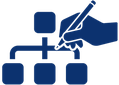 ícone-revisao-estrutura-organizacional