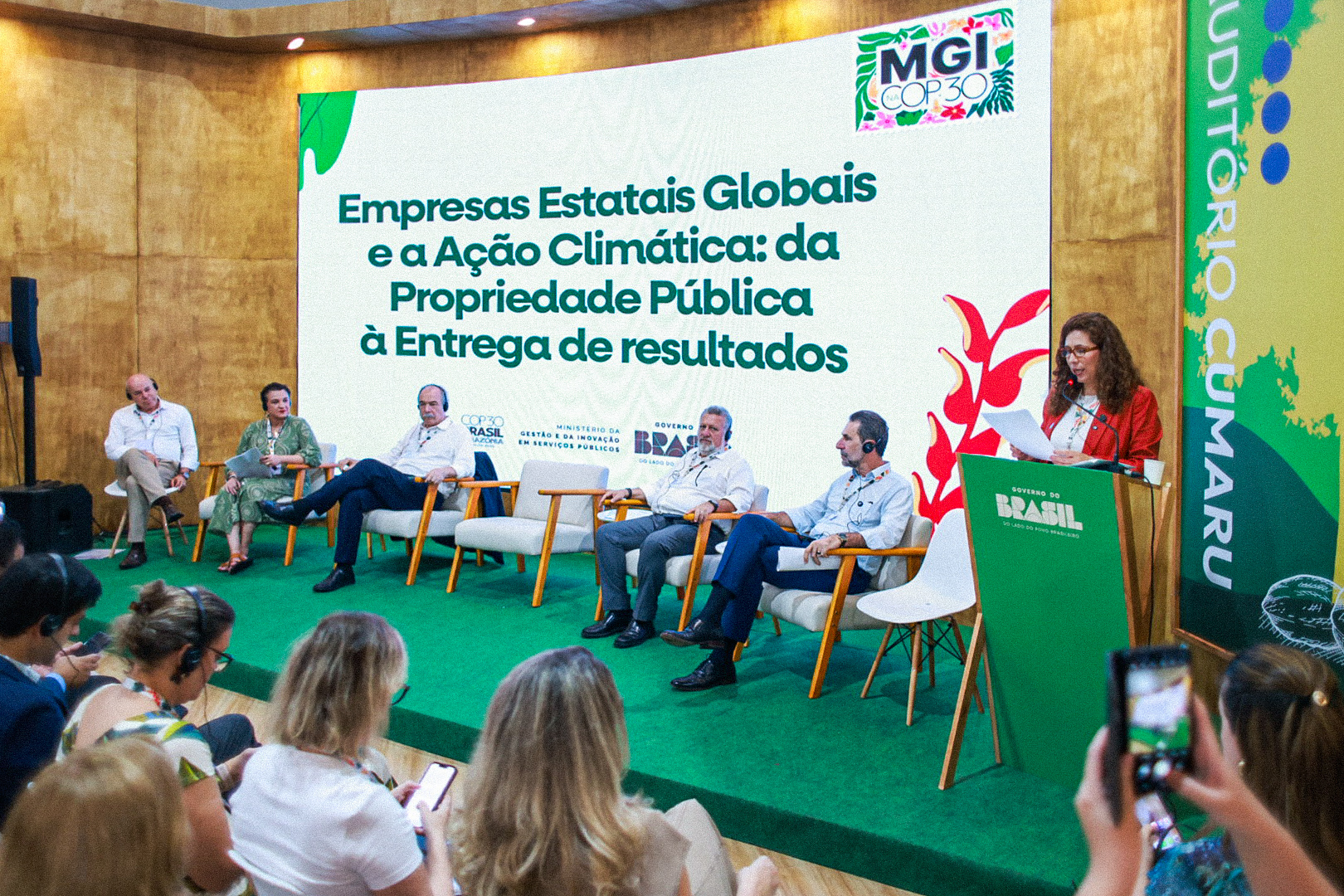 Estatais brasileiras firmam compromisso histórico pela transição ecológica justa durante a COP30