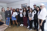 Ministra recebe integrantes do movimento Construção Nacional do Hip Hop