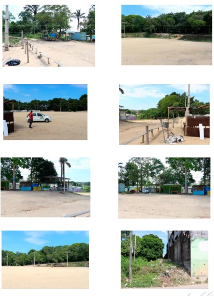 Imóvel, em Manaus, que será utilizado para a construção de 156 unidades habitacionais. Foto: Relatório Fotográfico (SPU/AM).