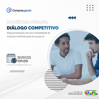 Gestão realiza audiência pública sobre regulamentação de licitação por diálogo competitivo