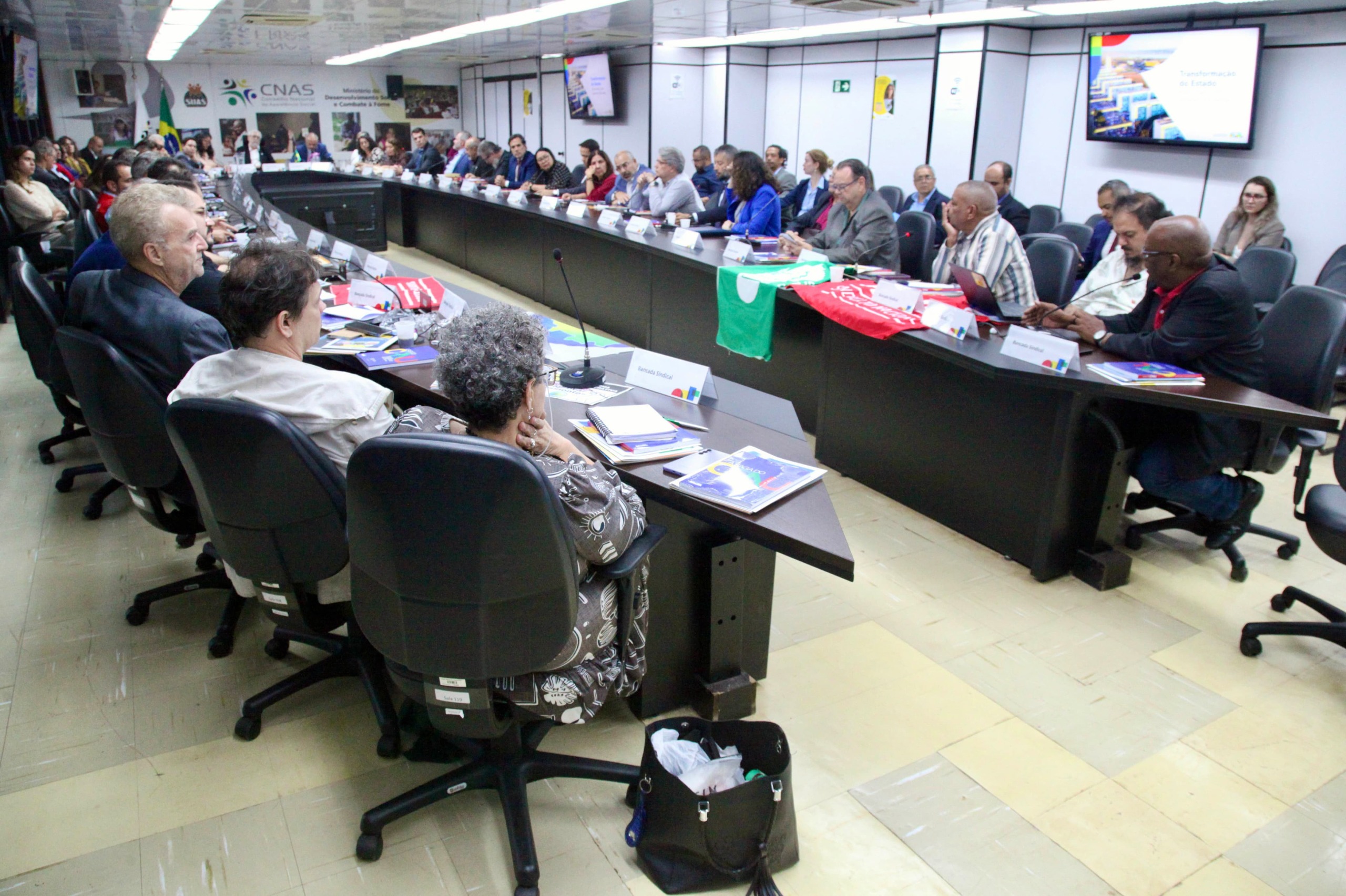 Ministério da Gestão se reúne com sindicatos que representam os servidores na Mesa Nacional de Negociação Permanente que acontece bimestralmente. Foto: André Correa