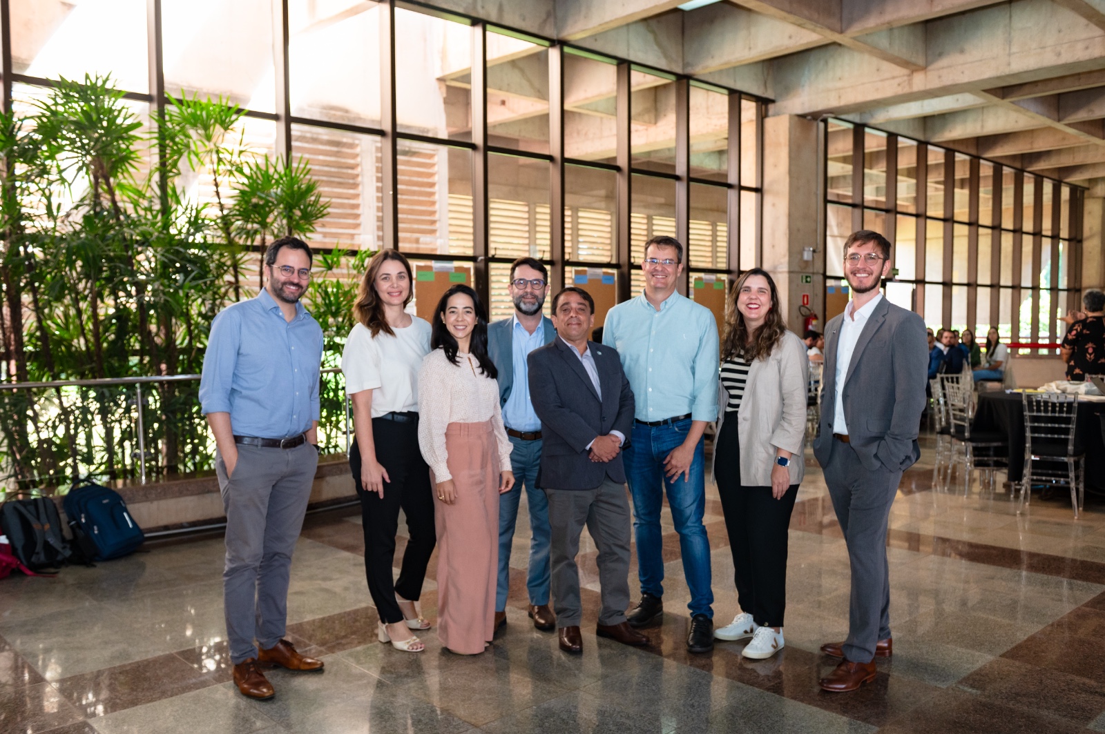 Equipe do MGI durante a Oficina de elaboração da Estratégia Nacional de Contratações Públicas, em Mato Grosso do Sul. Foto: Celso Magalhães