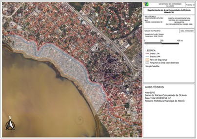 ACT entre Governo Federal e Prefeitura de Niterói possibilitará a regularização fundiária de uma área de 281.840 m².