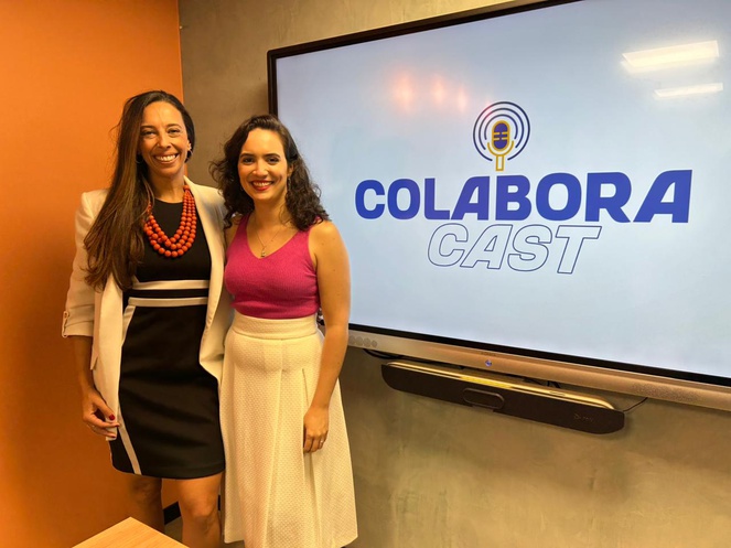 A secretária de serviços compartilhados do MGI participa do episódio de abertura do ColaboraCast. Foto: Bruno Oliveira