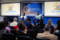Lançamento de livro do LideraGov celebra diversidade da quinta turma do programa