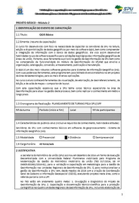 PROJETO BÁSICO – Módulo 2: QGIS Básico