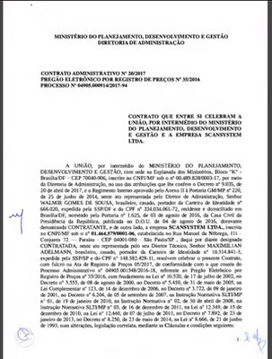 CONTRATO ADMINISTRATIVO N° 20/2017 