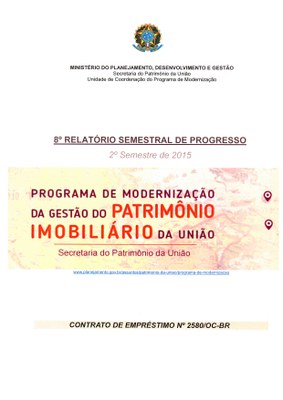 Relatório Semestral de Progresso - 2º Semestre 2015