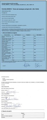 Contrato 84 OS 018 - Módulo Destinação V3
