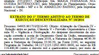 Extrato do 1º Termo Aditivo ao TED nº 18/2016