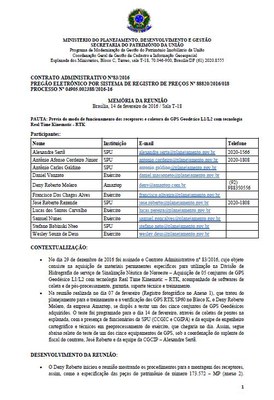 Ajuda Memória Reunião 