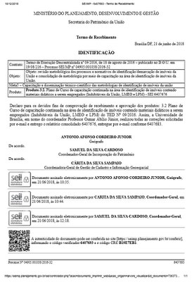 Termo de Recebimento
