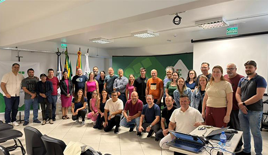 Capacitação em Santa Maria, no Rio Grande do Sul