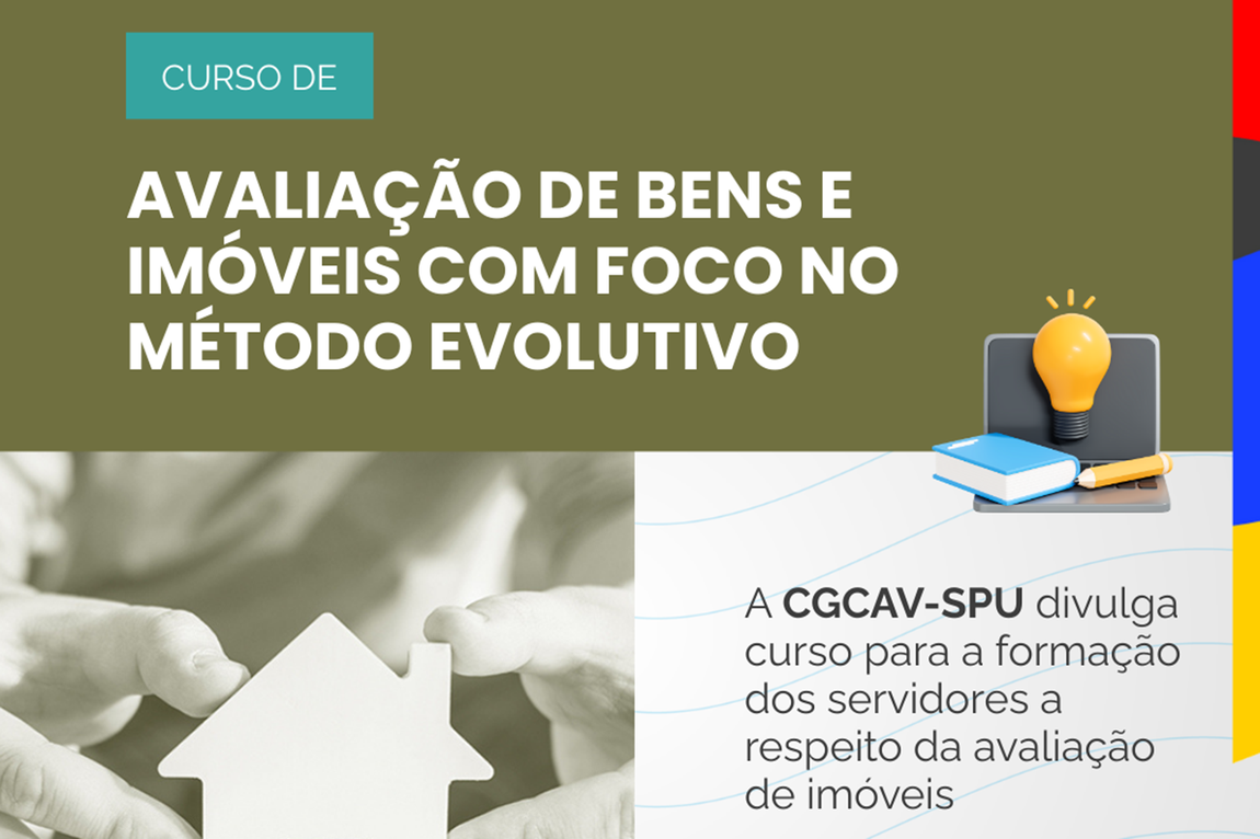 Curso "Avaliação de Bens e Imóveis com Foco no Método Evolutivo"
