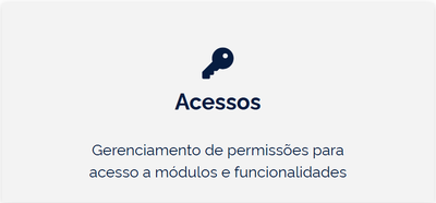 Cartão Acessos