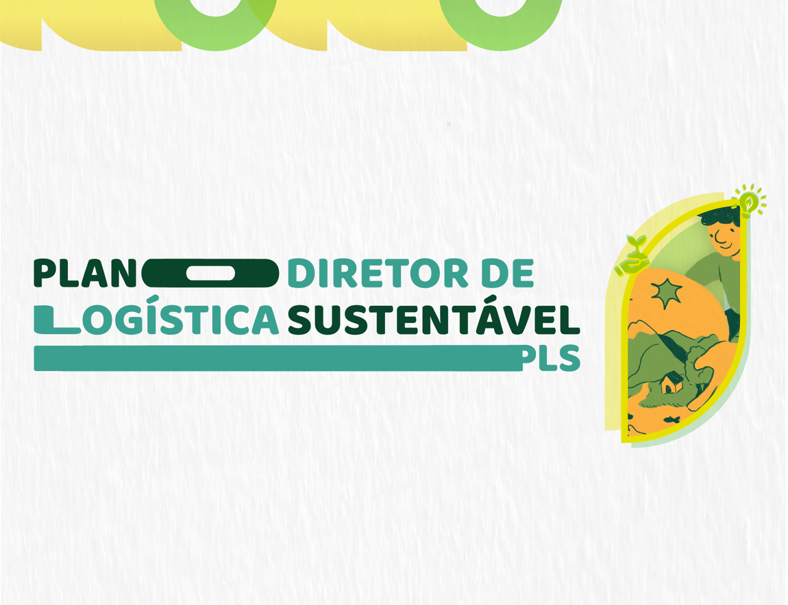Logotipo do Plano Diretor de Logística Sustentável
