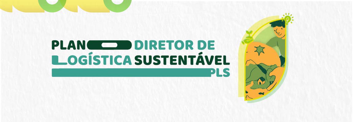 Logotipo do Plano Diretor de Logística Sustentável