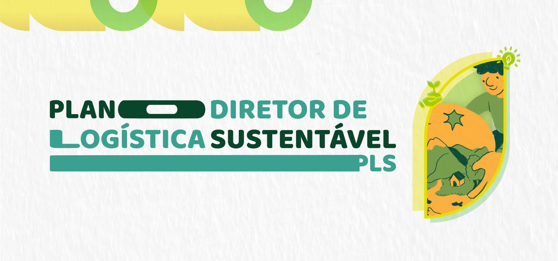 Logotipo do Plano Diretor de Logística Sustentável