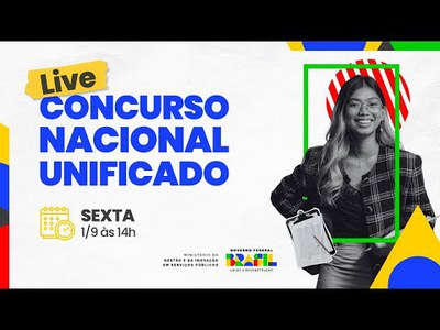 Saiba como vai funcionar o Concurso Público Nacional Unificado