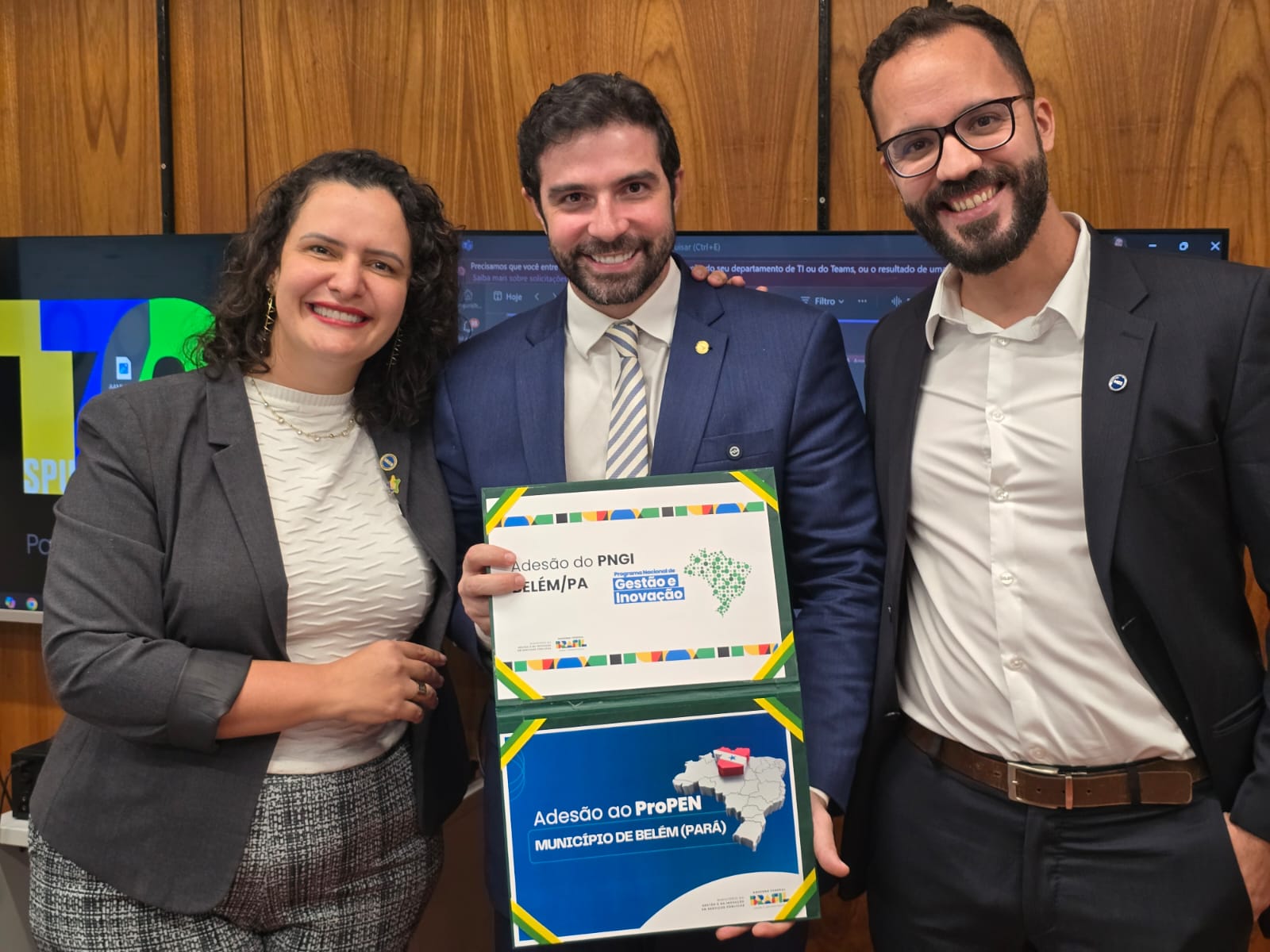 Belém é o primeiro município do Brasil a aderir ao Programa Nacional de Gestão e Inovação