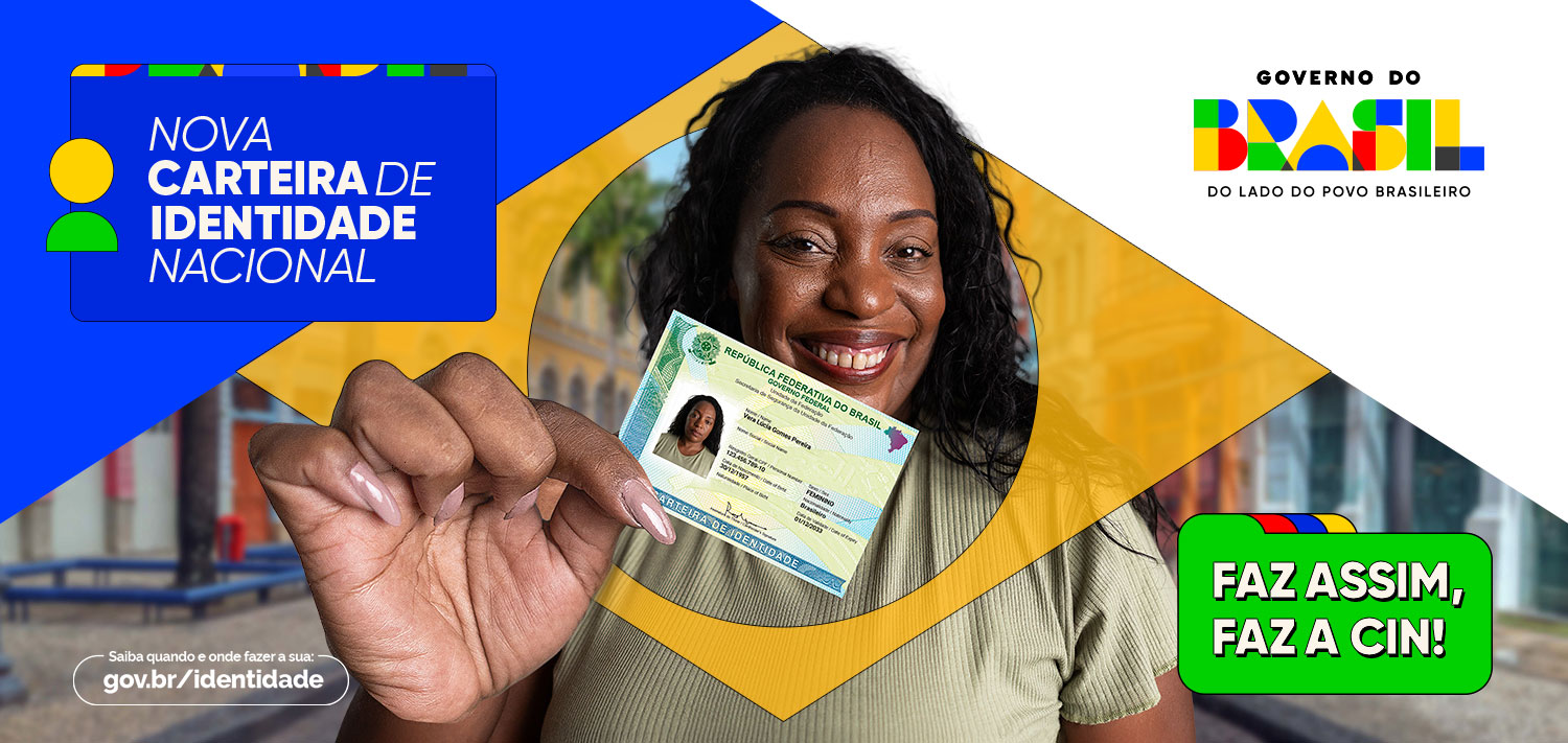 Governo do Brasil  mobiliza estados e população sobre a importância da CIN como documento único, mais seguro e válido em todo o Brasil