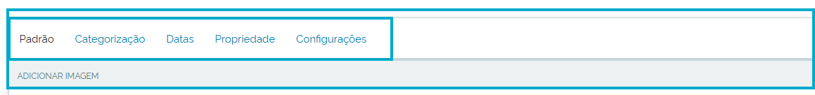 tela de ajustes da imagem