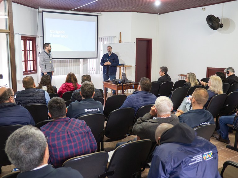 Treinamento voltado a extensionistas