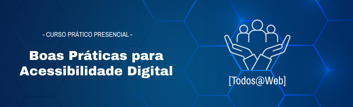 banner: Boas Práticas para acessibilidade digital