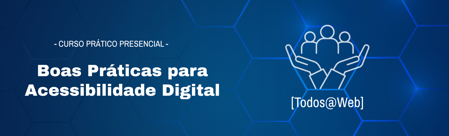 banner: Boas Práticas para acessibilidade digital