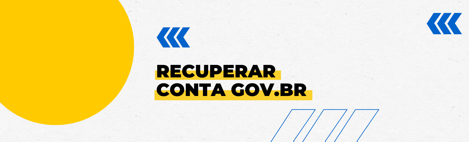 Banner: Recuperar Conta gov.br