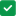 fundo verde com um sinal de checado