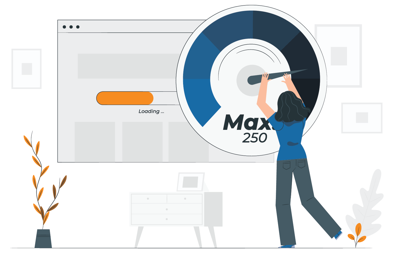 Uma pessoa segurando um velocímetro