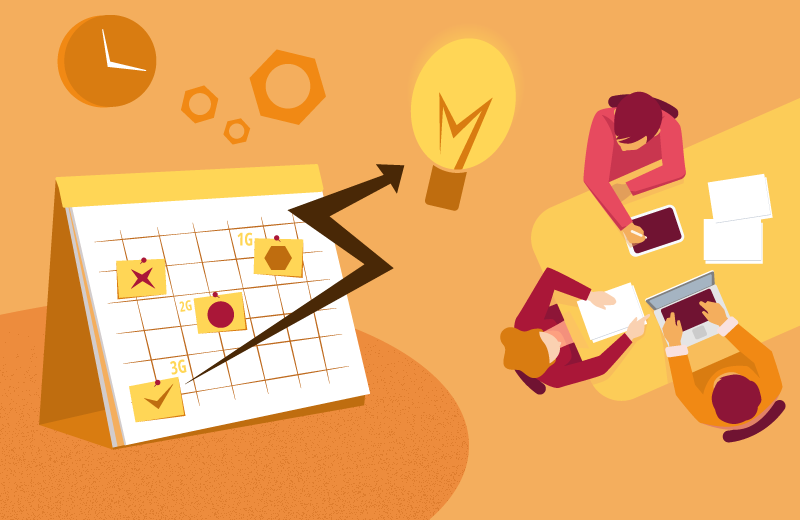 Pessoas reunidas em uma mesa