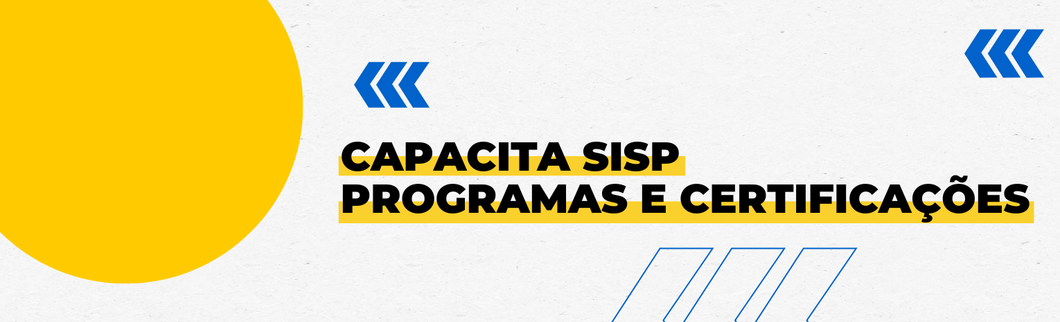 Texto: Capacita Sisp - Programas e Certificações