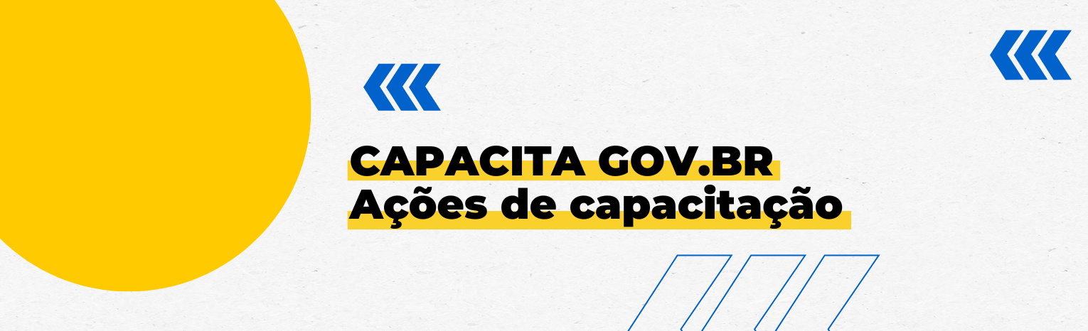 Texto: nossas ações de capacitação