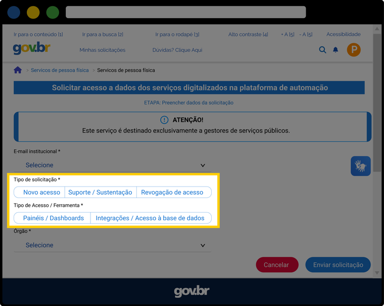 FAQ-LECOM-Solicitar acesso a dados dos serviços - 01